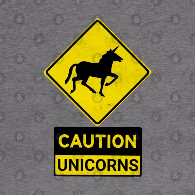 Caution Unicorns by Distinct Designs NZ